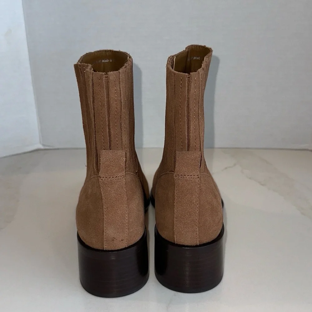 Dolce Vita Linny H20 Boots Suede Truffle Brown